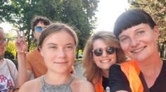 Na pochode za slobodu a demokraciu v Bratislave sa zúčastnila aj Greta Thunbergová