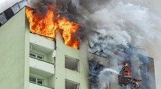 OBRAZOM Od výbuchu až po uhasenie: Pozrite si, ako sa vyvíjala situácia na Mukačevskej ulici