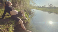 Porodiť už môže prakticky kedykoľvek! Takto vyzerá budúca mamička speváčka