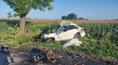 Náraz bol taký silný, že motor vyletel z auta. Pri Dunajskej Strede vyhasol život mladíka (†19)