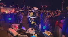 VIDEO: Emotívny moment po voľbách v Maďarsku: Policajt začal na ulici objímať neznámych ľudí