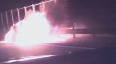 Tragédia na R1! Prehovoril vodič, ktorý zrazil muža vystupujúceho z horiaceho auta