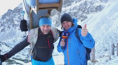 S krošňou na chrbte sa s Jánom Tribulomi do hôr vybral tatranský šerpa Vladimír Hižnay