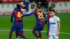 Barcelona remizovala doma s Valenciou, Messi vyrovnal rekord Peleho