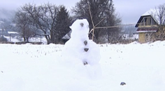 Na Slovensku napadol tento rok prvý sneh