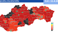 COVID automat od pondelka: Pozrite si, aké pravidlá platia vo vašom okrese