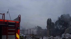 Rozsiahly požiar v Kolárove! Zničil všetko, čo mu prišlo do cesty