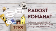 Radosť pomáhať. Pomôžme spoločne tým, ktorí to potrebujú