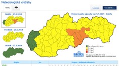 Výstraha pred búrkami! V týchto okresoch platí už druhý stupeň