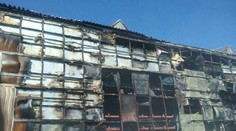 V Malženiciach horela hala na výrobu betónových prefabrikátov