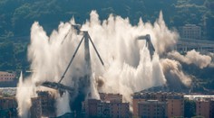 V Janove odstrelili zvyšné časti zrúteného diaľničného mosta