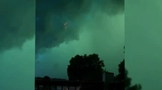 VIDEO: Obloha v USA sa zafarbila na zeleno. Môže za to prírodný jav s názvom „derecho“