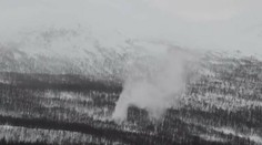 VIDEO: Mužovi sa podarilo zachytiť ojedinelý úkaz. Takto vyzerá snežný diabol