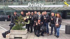 Noční vlci prešli Slovenskom, smerujú do Brna