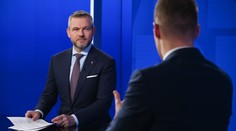 P. Pellegrini: M. Šutaja Eštoka si viem predstaviť ako kandidáta na šéfa Hlasu, je to schopný mladý muž (Na telo PLUS)