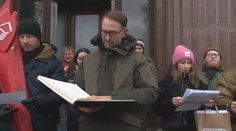 Kultúrny štrajk pokračoval. Protestujúci žiadali odvolanie Martiny Šimkovičovej a Lukáša Machalu