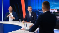 Kto bude šéfovať polícii a čo čaká SIS? Diskutovali P. Pellegrini a R. Sulík (Na telo)