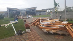 Areál kúpaliska v Podhájskej po smršti už stihli upratať. Zariadenie je pripravené na znovuotvorenie