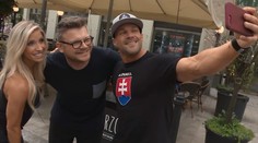 Chris Powell je už v Bratislave. Posiela odkaz divákom Markízy