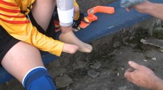 Brankár Simon nemá ruky ani chodidlá, no spoluhráči by ho nevymenili