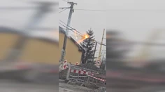 VIDEO: Ojedinelá porucha v Prešove. Trolejové vedenie sa vznietilo
