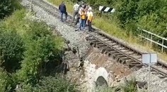 V Tatrách sa zrútila časť električkového mosta