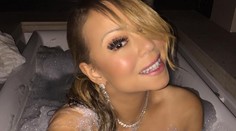 Mariah Carey a jej dráždivé foto z vane. Pena ledva zakryla jej poprsie