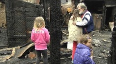 Otec a päť detí zostali bez domova. Všetko im zobral oheň