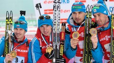 Biatlonista Loginov príde o zlatú medailu zo Soči