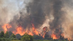 OBRAZOM: Požiar pri Šibeniku vystrašil i Slovákov:  Ťažšie sa nám dýcha, všetko je zadymené