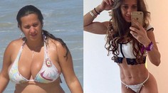 Angela vážila 82 kíl, za rok sa z nej stala vysekaná fitnes trénerka