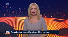 Gruzínsky prezident na Slovensku