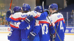 VIDEO: Slováci do 18 rokov zdemolovali Nórov dvojciferným výsledkom a postúpili do štvrťfinále