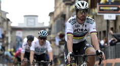 Peter Sagan opäť na pódiu, Kittel bol v záverečnom špurte nad jeho sily