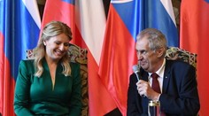 Slovenská prezidentka Zuzana Čaputová sa stretla s Milošom Zemanom