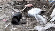 VIDEO: Ruské nálety zabili šesť ľudí. Obrázky skazy ukazujú spúšť po raketách