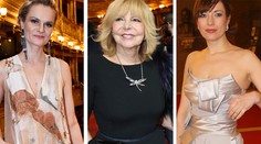 České dámy na udeľovaní cien. Všetkým to natrela tá najstaršia!