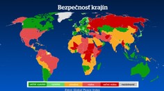 Toto sú najmenej bezpečné krajiny sveta. Niektoré sú pri Slovensku bližšie, než by ste čakali