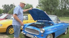 Takto to vyzeralo na zraze milovníkov historických škodoviek