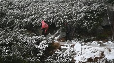 V Tatrách sú nebezpečné podmienky. Ukrajinskí turisti sa aj tak vybrali na Poľský hrebeň iba v teniskách