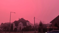 FOTO: Mesto ako z fantasy filmu. Spišská Nová Ves zažila jedinečný úkaz