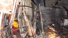 Pri údení zhorela prístavba domu a vybuchla acetylénová fľaša