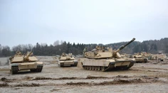 Do Nemecka dorazilo 31 amerických tankov Abrams určených na výcvik ukrajinských vojakov