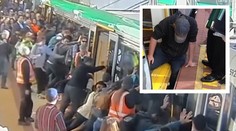 Neuveriteľná solidarita! Aby ho zachránili, spojili sily a nadvihli vagón