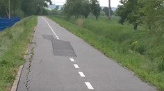 Má len niečo vyše dvoch rokov. Nitrianska cyklotrasa sa však znovu rozpadáva