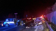 Havária v Bytči: Auto, ktoré rozvážalo pizzu, narazilo do oprotiidúceho vozidla