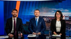 M. Šimečka a J. B. Cigániková si vedia predstaviť spoluprácu SaS a PS. Diskutujúci sa rozohnili pri odpovedi M. Kéryho, že Rusko je náš priateľ