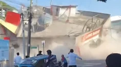 VIDEO: Exotickú destináciu zasiahlo silné zemetrasenie. Obrovská budova spadla ako nič