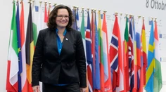 Nemecká ministerka práce chce obmedziť sociálne dávky pre prisťahovalcov