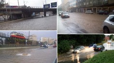 Extrémny stupeň nebezpečenstva v Čechách. Brno zaliala veľká voda